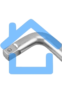 Вороток Denzel Г-образный, 300*100 мм, квадрат 3/4