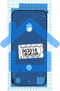 Водозащитная прокладка (проклейка) для iPhone 7, черная