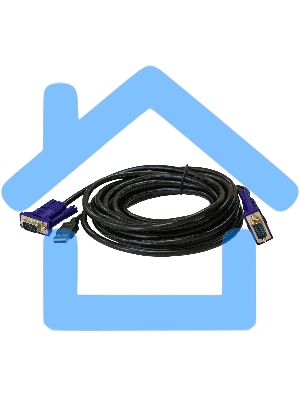 Кабель KVM ORIGO OKVMCU3/A1A с разъемами VGA и USB, 3 м