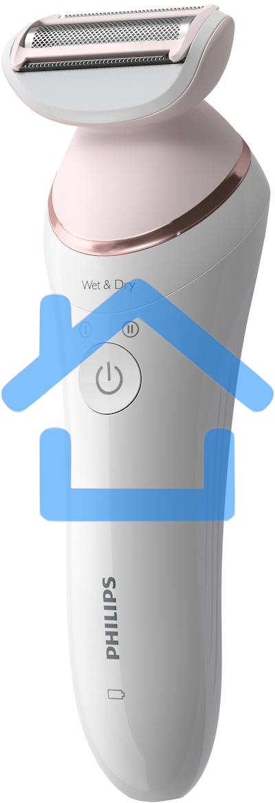 Эпилятор Philips 2 скорости, широкая головка, Wet&Dry, беспроводной, opti light, 6 аксессуаров