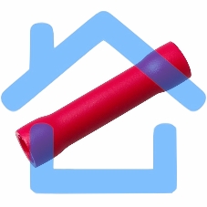 Соединительная гильза изолированная L-26 мм 0.5-1.5 мм² (ГСИ 1.5/ГСИ 0,5-1,5) красная Rexant