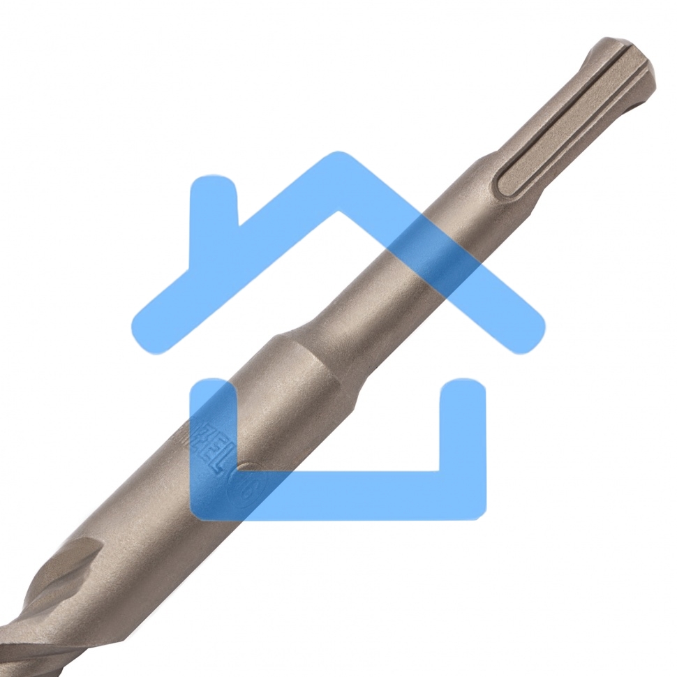 Бур по бетону Denzel двойная спираль, Cobalt W-tip, 16x460 мм, SDS PLUS