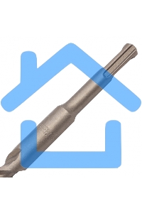 Бур по бетону Denzel двойная спираль, Cobalt W-tip, 16x460 мм, SDS PLUS