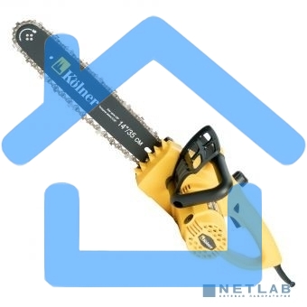 Пила цепная электрическая KOLNER KECS 35/1600 1600Вт, длина шины 14