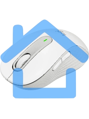 Мышь беспроводная Logitech Signature M650 белый, 4000 dpi, радиоканал, Bluetooth, USB, кнопки - 5