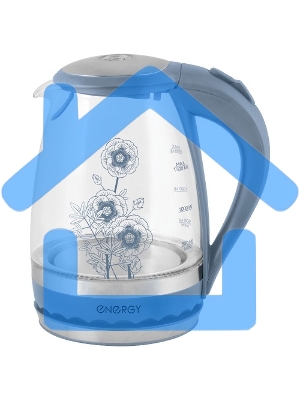 Чайник электрический Energy E-279 стеклянный, 1.5л, синий,1850-2200 Вт (в уп. 6 шт)