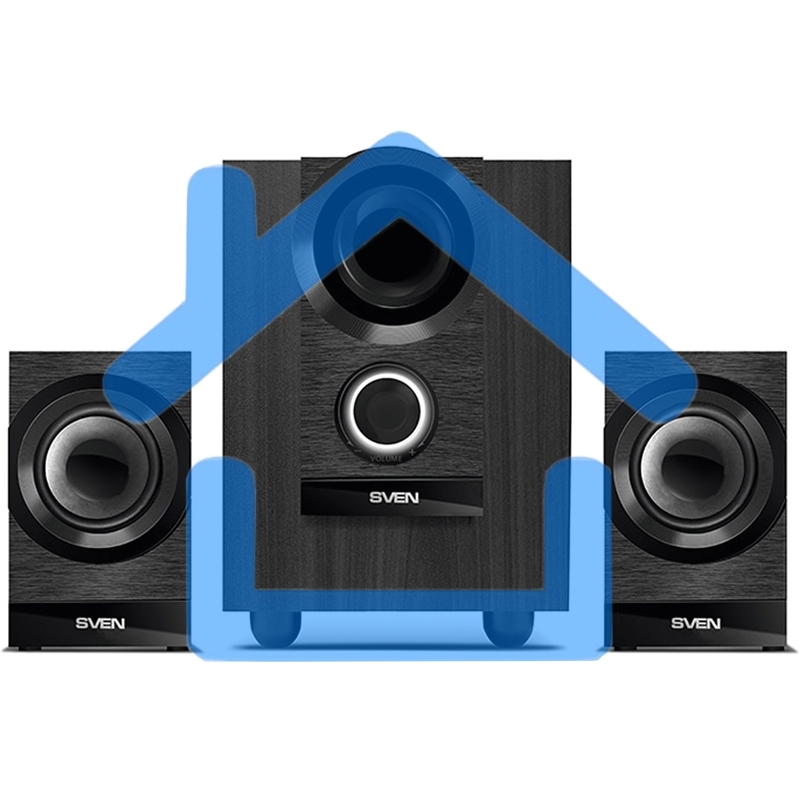 Акустическая система 2.1 SVEN MS-150