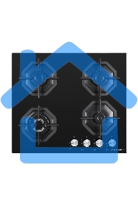 Газовая варочная панель Maunfeld EGHG.64.23CB/G