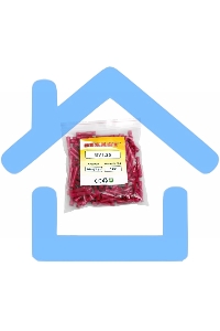 Соединительная гильза изолированная L-26 мм 0.5-1.5 мм² (ГСИ 1.5/ГСИ 0,5-1,5) красная Rexant