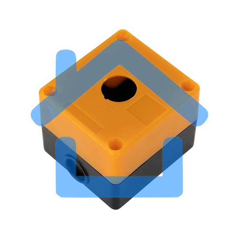 Корпус пластиковый КП 1 кнопка 22 мм Rexant