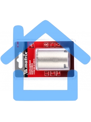 Кольцевая коронка Matrix с карбидным напылением, 43 мм