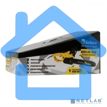 Пила цепная электрическая KOLNER KECS 35/1600 1600Вт, длина шины 14