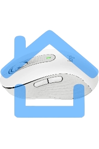 Мышь беспроводная Logitech Signature M650 белый, 4000 dpi, радиоканал, Bluetooth, USB, кнопки - 5