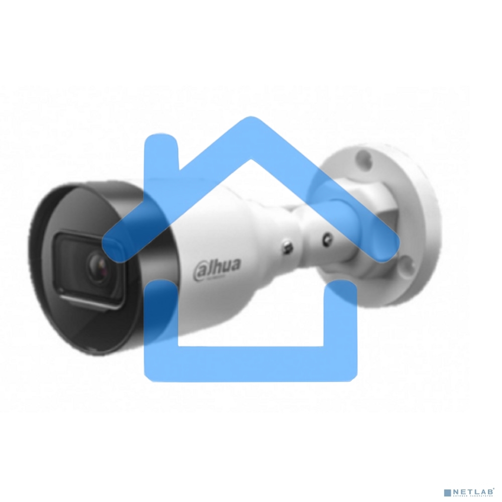 Камера видеонаблюдения IP Dahua DH-IPC-HFW1230S1P-0360B-S6 3.6-3.6мм корп.:белый
