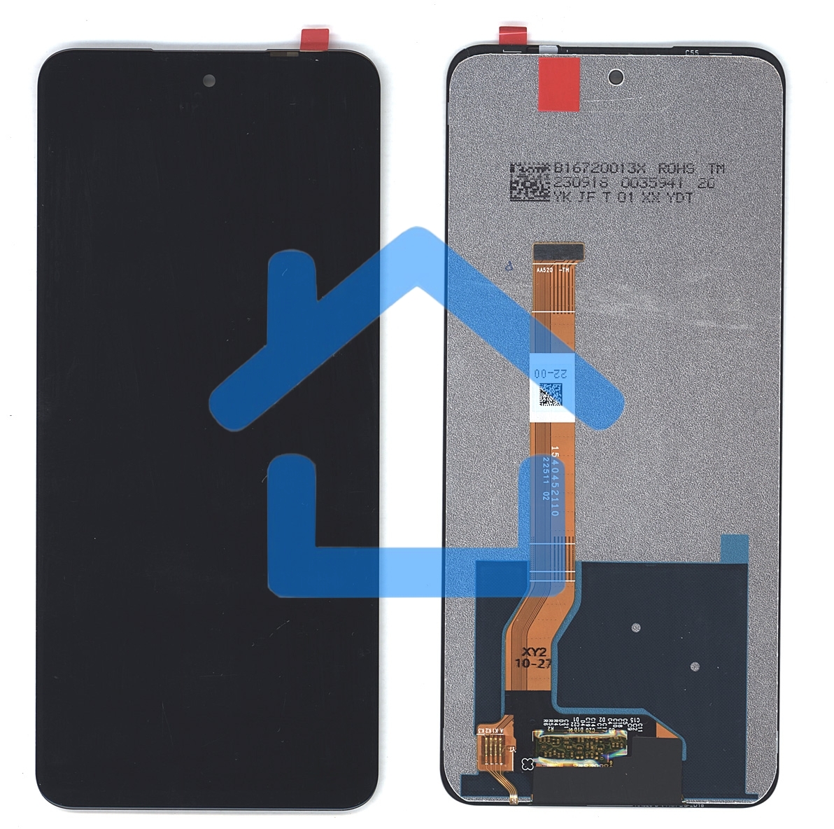 Дисплей для Realme C55 (RMX3710) в сборе с тачскрином черный