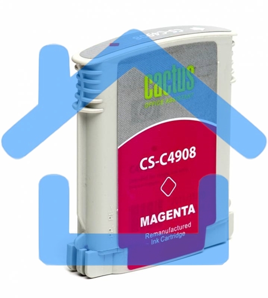 Картридж струйный Cactus CS-C4908 №940 пурпурный (30 ml) для HP OfficeJet PRO 8000/8500