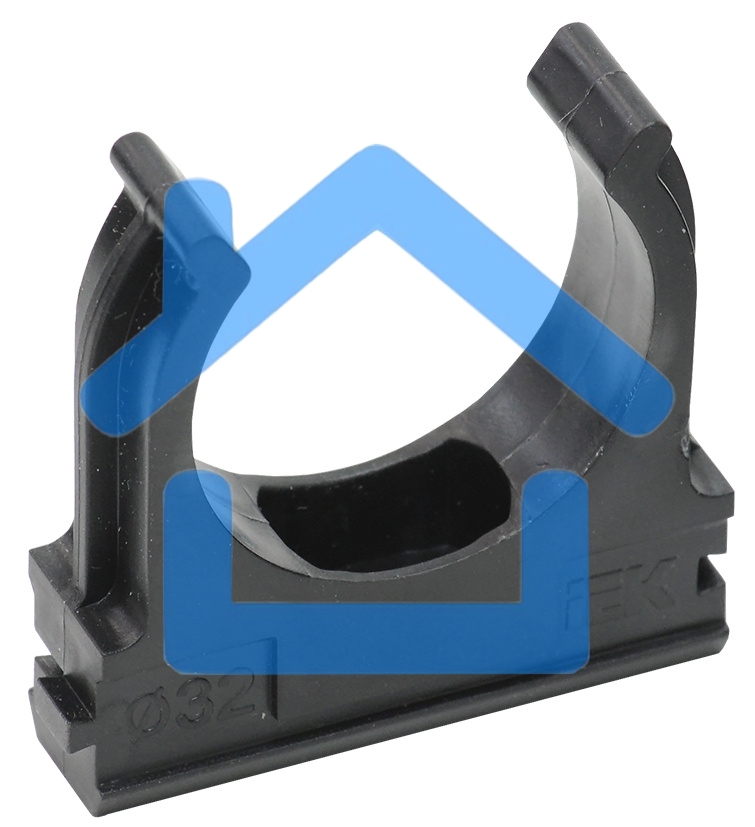 Держатель с защелкой Iek CTA10D-CF32-K02-050 CF32 IEK черный