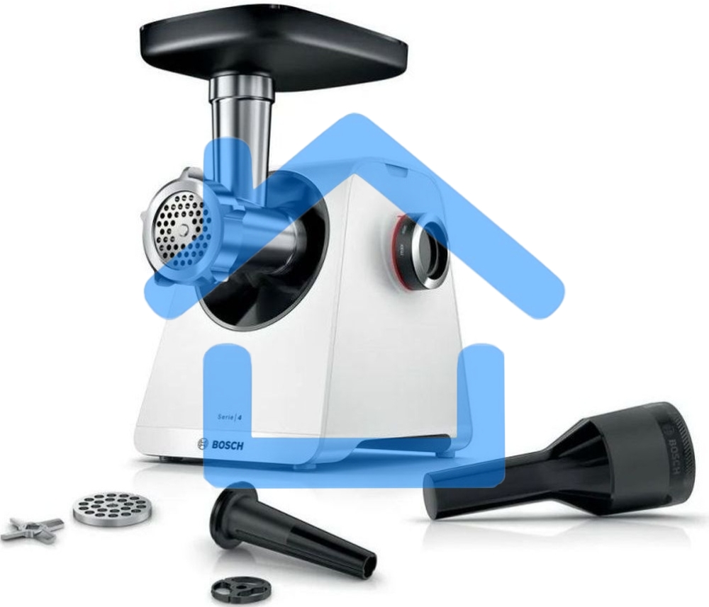 Мясорубка электрическая Bosch MFWS420W, 1900W, белый