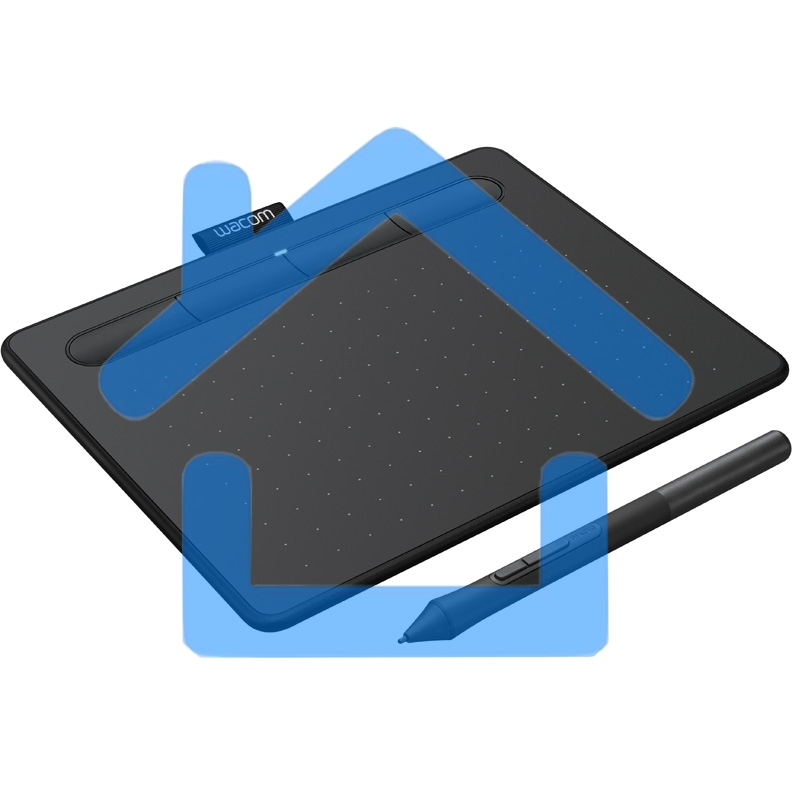 Планшет для рисования Wacom Intuos S CTL-4100K-N USB черный