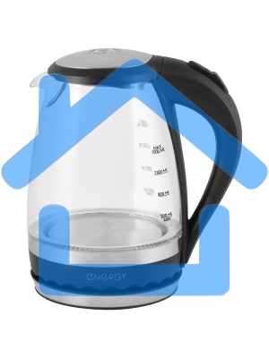 Чайник Energy E-279 стеклянный,1.5 л,черный (в уп. 6 шт)
