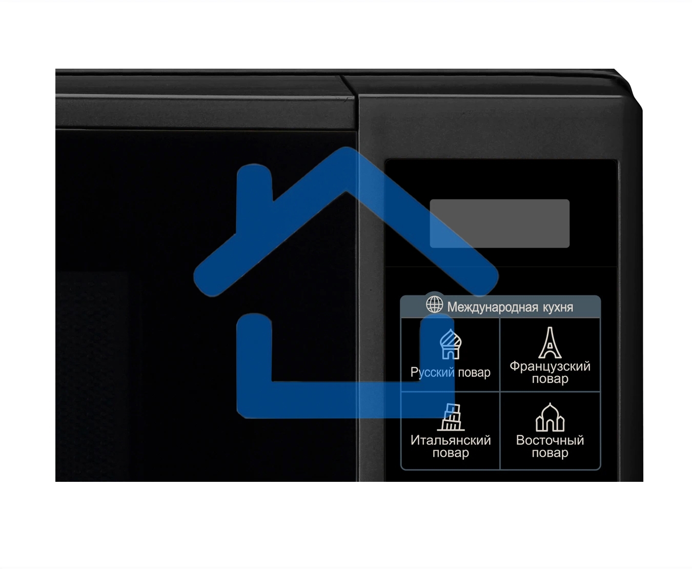 Микроволновая печь LG MS2042DB черный, 20 л, 700 Вт, переключатели - сенсор