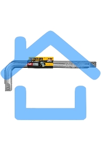 Вороток Denzel Г-образный, 300*100 мм, квадрат 3/4