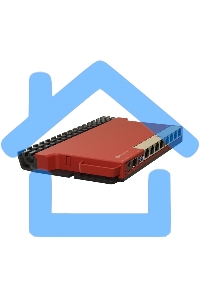 Маршрутизатор MikroTik L009UiGS-RM, 8*1Gbit, 1*SFP 2.5Gbit(вилка US)
