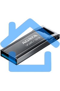 Флешка USB ADATA UR340 (AROY-UR340-128GbK), 128Gb, USB 3.2, R/W 100/30, черный
