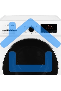 Стиральная машина с функцией сушки Monsher MWDM 665 Blanc белая, загрузка фронтальная 13кг, 1400 об/мин., класс: A