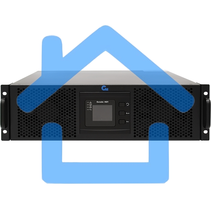 Источник бесперебойного питания Связь Инжиниринг СИПБ6КД.10-31/БПС 6000Вт 6000ВА черный