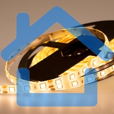 Лента светодиодная силикон, 10 мм, IP65, SMD 5050, 60 LED/m, 12 V, цвет свечения теплый белый