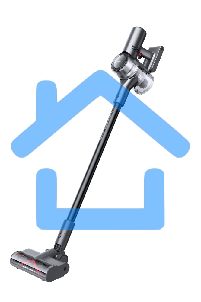 Пылесос вертикальный Dreame Cordless Vacuum Cleaner V12 серый, питание от аккумулятора, 180 Вт, уборка сухая, пылесборник 0.5 л, работа от АКБ max 90 мин