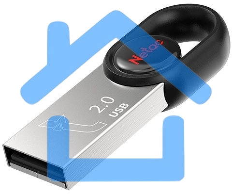 Флешка USB R/W Netac UM2 32Gb <NT03UM2N-032G-20BK>, USB2.0