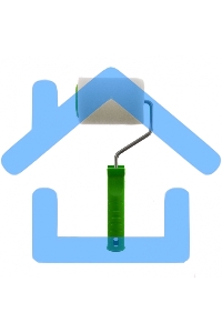 Валик ПОРОЛОН с ручкой, 100 мм, D - 48 мм, D ручки - 6 мм Россия Сибртех