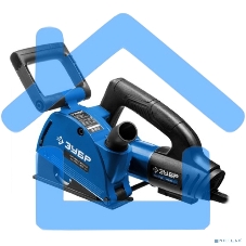 Штроборез ЗУБР ЗШ-П30-1400 ПСТглуб. паза 30 мм, 125 мм, подключ. пылесоса, плавн пуск, 1400 Вт