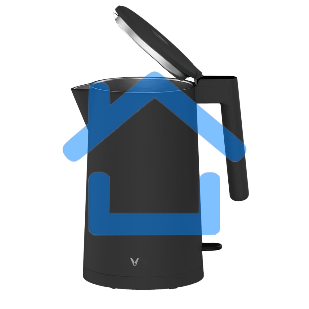 Чайник электрический Viomi Double-layer kettle черный V-MK171A
