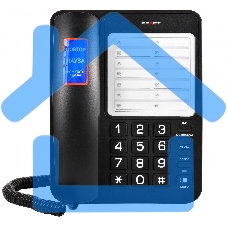 Телефон TEXET TX-234 черный