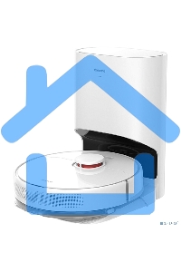 Робот-пылесос Dreame RLS3D Vacuum and Mop D10 Plus белый, 46 Вт, 5200 мА·ч Li-Ion, уборка сухая/влажная, пылесборник контейнер 0.4 л