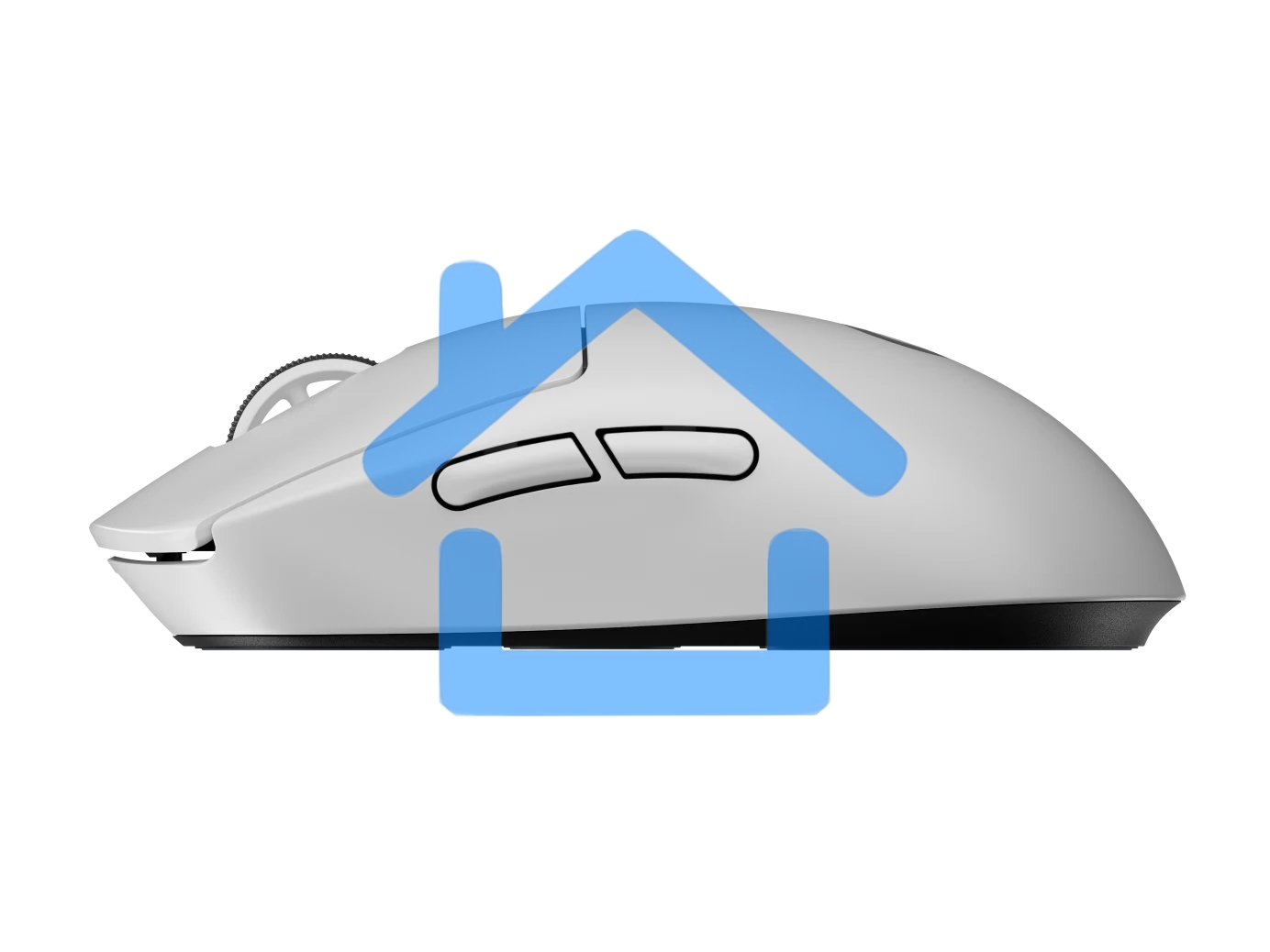 Мышь беспроводная Logitech G PRO X SUPERLIGHT 2 белый, 32000 dpi, радиоканал, USB, кнопки - 5