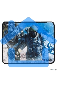 Коврик для мыши Гарнизон GMP-105, игровой, дизайн - игра Survarium, ткань/резина, размеры 200 x 250 x 3 мм