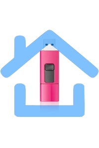 Флешка USB R/W 64 Gb Silicon Power Blaze B05, USB 3.0, Розовый