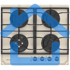 Газовая варочная панель Korting HGG 6911 CTRB