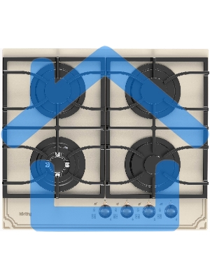 Газовая варочная панель Korting HGG 6911 CTRB
