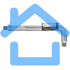 Вороток Denzel Г-образный, 300*100 мм, квадрат 3/4