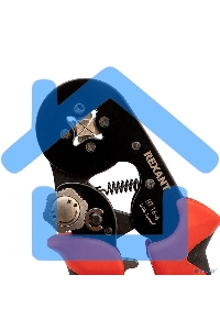 Кримпер Rexant HT 16-4 для обжима штыревых наконечников 0.08-16.0 мм² с регулятором прижимного усилия