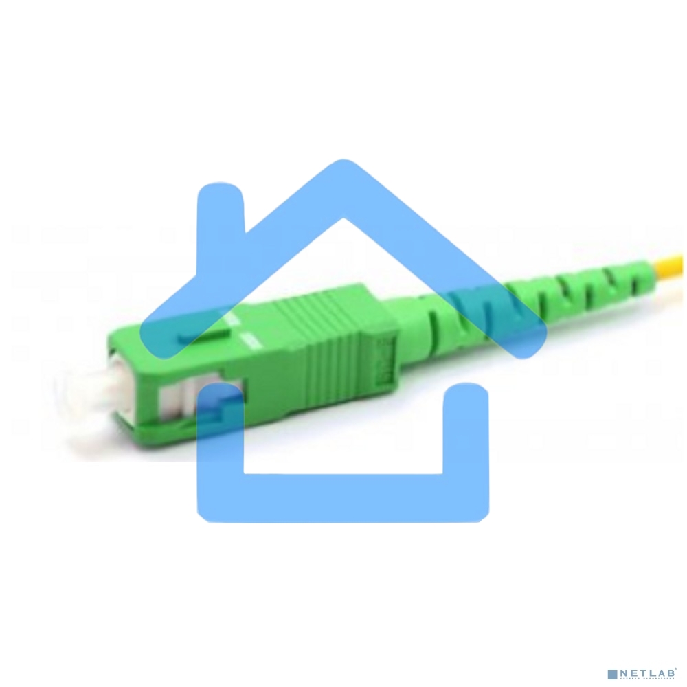 Патч-корд оптический соединительный (SM), 9/125 (OS2), SC/APC-SC/APC, (Simplex), LSZH, 10м