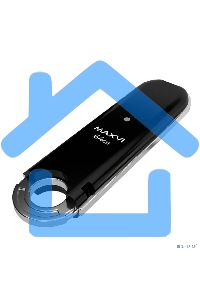 Флешка USB Maxvi P2 black (FD64GBUSB20C10P2), 64Gb, USB 2.0, R/W 30/10, черный