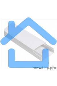 Кабель-канал 80х40 L2000 пластик ЭЛЕКОР ИЭК CKK10-080-040-1-K01-010