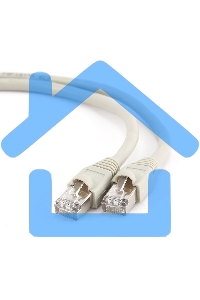 Патч-корд FTP Cablexpert кат.6, 2м, литой, многожильный (серый)