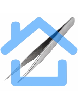 Пинцет прямой 120 мм (блистер) Rexant